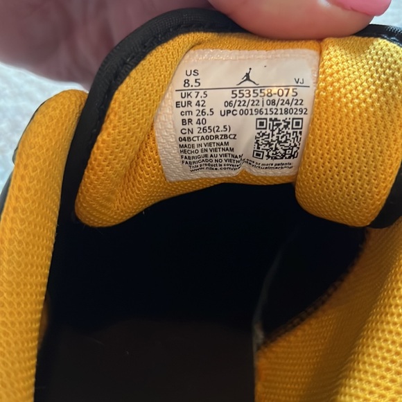 Nike Air Force 1 Low Lakers 8.5 - Picture 5 of 15